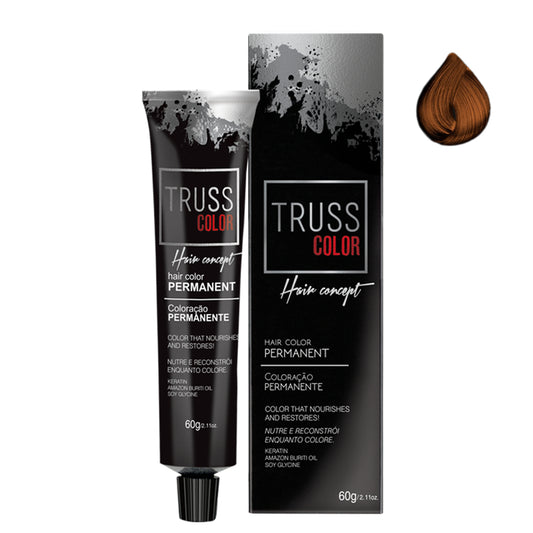 PERMANENT - 7.47 MEDIUM COPPER CHESTNUT BLONDE image 0