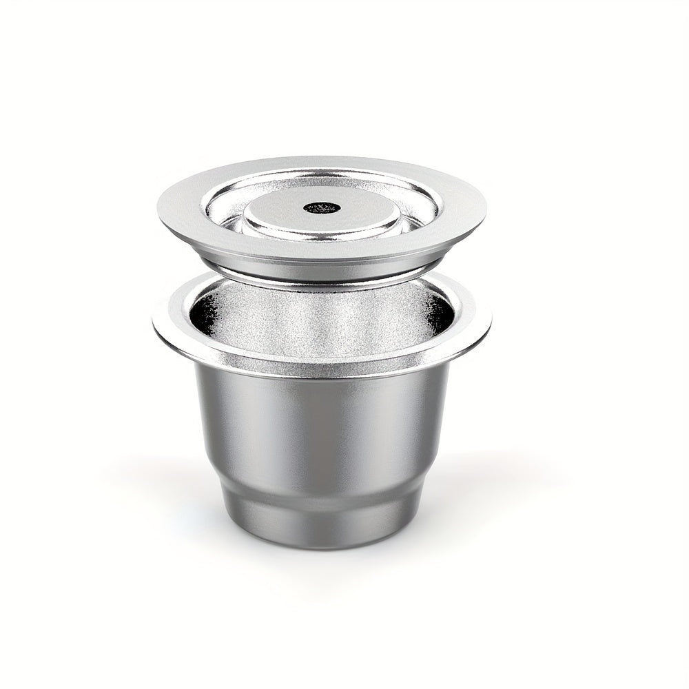 Stainless Steel Reusable Coffee Pods for Nespresso - Compatible with Inissia, Essenza Mini & More - High-Quality DIY Espresso Filters