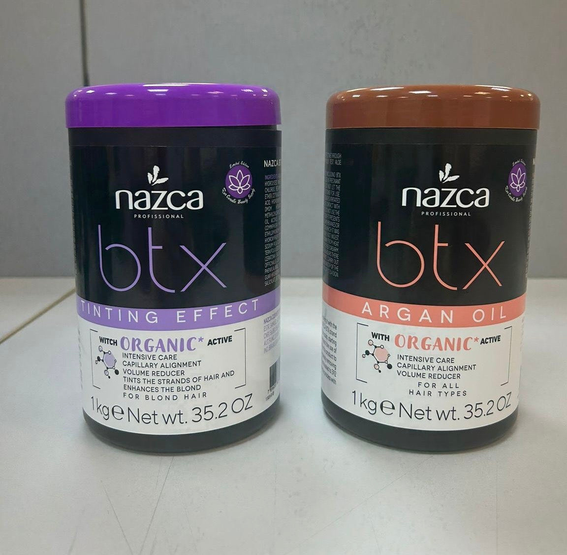BTX NAZCA Anti Yellow Organic - 35.2 Botox capilar Alisado