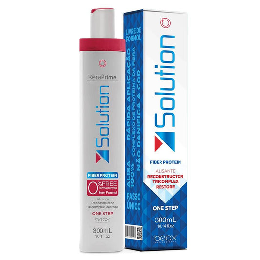Keraprime Solution 300ml + Shampoo Limpeza 1L