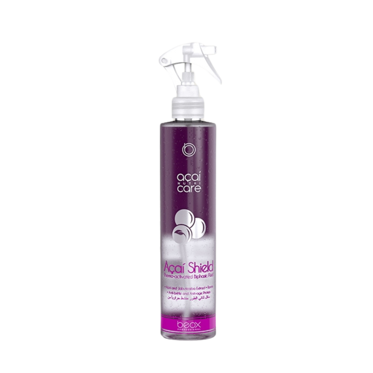 Açaí Bifasico Thermo Protetor   - 300ml - BEOX