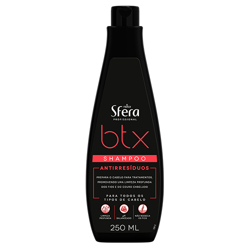 Shampoo BTX Anti-Residue - 250ml - NAZCA - Corolla Beauty Supply
